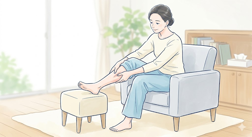 ふくらはぎのセルフマッサージ