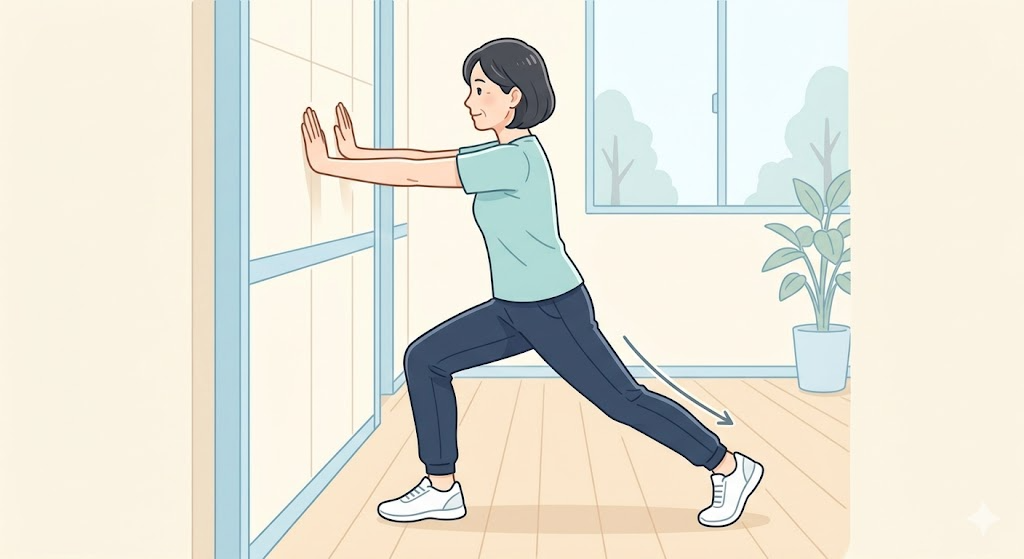 ふくらはぎ・アキレス腱のストレッチ