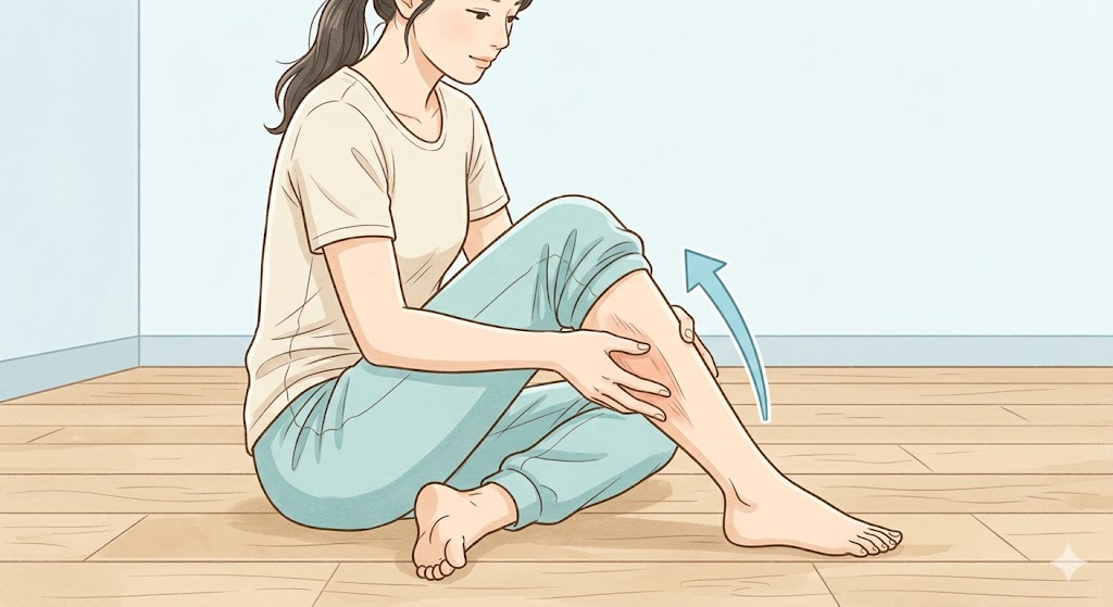 ふくらはぎのセルフマッサージ