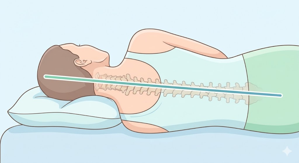 正しい枕の高さ